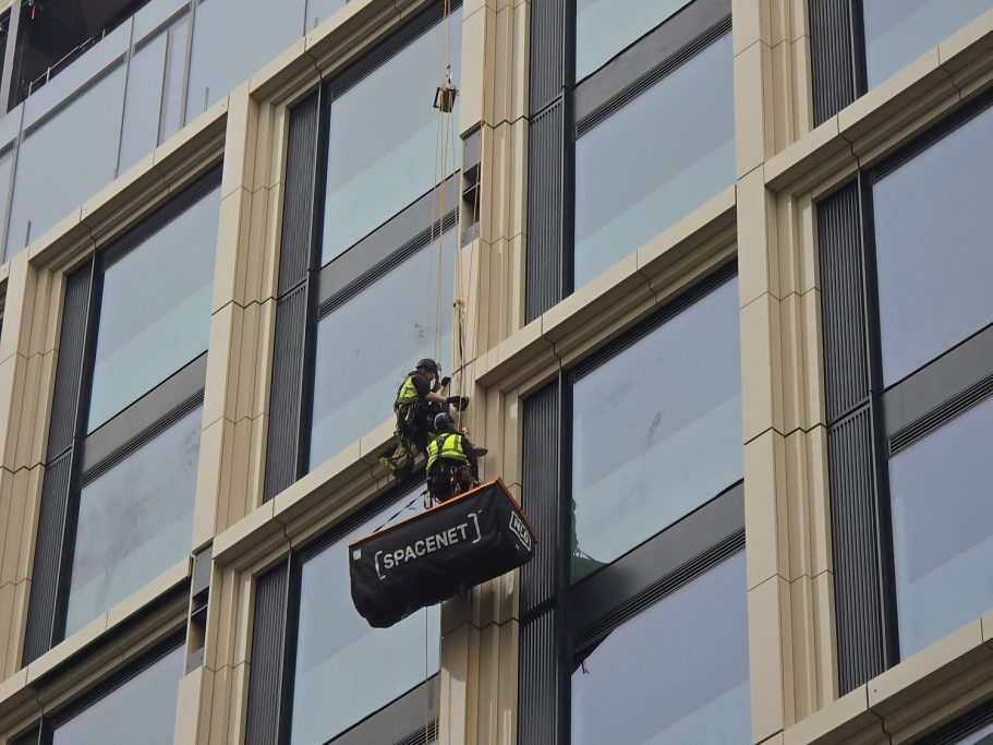 Rope access using spacenet 